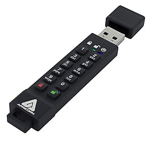 Apricorn Aegis Secure Key 3Z 32GB 256-bit AES XTS Hardware Encrypted FIPS 140-2 Level 3 Validated Secure USB 3.0 Flash Drive (ASK3Z-32GB) price in India.