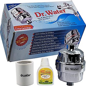 Dr. Water Shower Filter Shower Filter -12 Stage (Chrome) price in India.