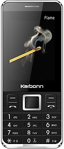 Karbonn K Flame Dual Sim -Black price in India.