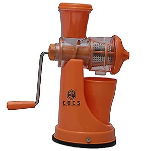 COCS Hand Juicer for Fruits and Vegetables with Steel Handle Vaccum Locking System (Green) price in India.