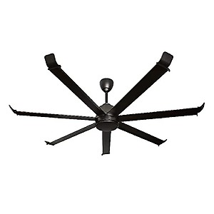 Fanzart Grand Master – 80? Refined Industrial HVLS Fan with 7 x Matte Black Aluminium blades, BLDC motor, Summer-Winter Feature and Remote Control price in India.