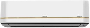 Hitachi 1.5 Ton 5 Star Inverter Split AC (Copper, Dust Filter, 2021 Model, RSRG518HEEA, White), Free 1 Year Extended warranty price in India.