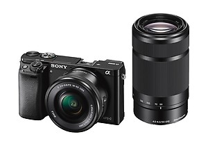 Sony Alpha A6000 24.3MP Digital SLR Camera  Body Only (ILCE-6000) price in India.