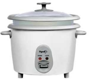 Pigeon Joy SDX Double 2.8 lt Electric Rice Cooker  (2.8 L, Red) price in India.
