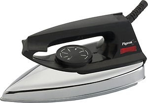 Pigeon by Stovekraft Glide 750-Watt Electric Dry Iron (Black) price in India.