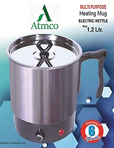 Generic Atmco Thermostatic Electric Kettle (1 LTR, Silver) price in India.