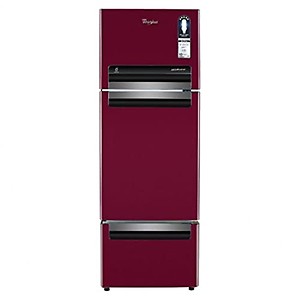 Whirlpool 240 L Protton Frost Free Multi-Door Refrigerator (FP 263D PROTTON ROY WINE STREAM (N), Red) price in India.