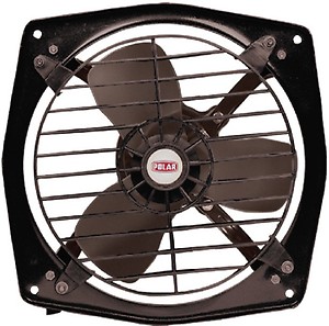 POLAR Clean Air Metal With Guard 1 Blade Exhaust Fan (BLACK) price in India.