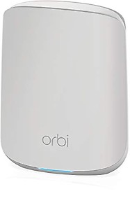 Netgear Whole Home Mesh 1200 Mbps Dual_Band WiFi 6 Add-on Satellite (RBS350) add up to 1,500 sq. ft. of Coverage. Works with RBK352/353, White price in India.