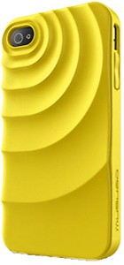 Musubo Ripple Case Cover for iPhone 4G / 4S (2120) - Yellow price in India.