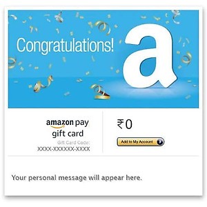 Amazon Pay E Gift Cards Get Flat ?100 Back Min Order: ?3000