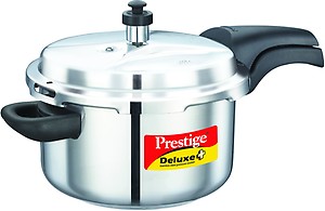Prestige Deluxe-Alpha Base 4 Ltr Stainless Steel Outer Lid Pressure Cooker price in India.
