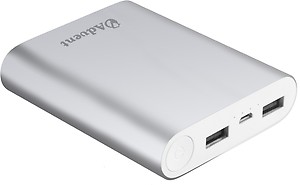 Advent M400 Portable Charger (silver) - 10400 mAh price in India.