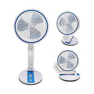 ShopiBuy Powerful USB Table Fan with 21 SMD LED Light, Table Fan for Home, Table Fans, Table Fan for Office Desk, Table Fan High Speed, Table Fan For Kitchen Indoor and Outdoor (Foldable) price in India.