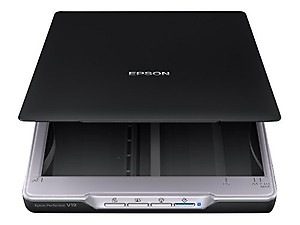 Epson Perfection V19 Color Photo and Document Scanner with Scan-To-Cloud with 4800 x 4800 dpi price in India.