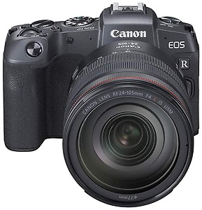 Canon RP Mirrorless Camera Body with single Lens: RF 24 - 105 mm f/4L IS USM  (Black) price in India.
