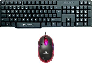 Zebronics K11 USB External Keyboard With Wire price in India.