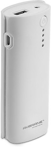 Ambrane P-444(4000mah) Power Bank- White - for iOS and Android Devices price in India.