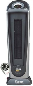 Warmex Home Appliances 1000/2000 Watts Electric PTC Heater/Fan Heater/Tower Heater/Room Heater ZEAL+ with Touch Control Digital Display & Temperature Setting Upto 49°C - Black price in India.