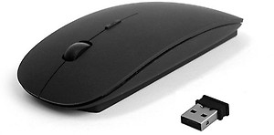 SPARK Y1 Wireless Optical Mouse  (USB, Black) price in .