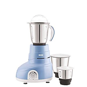 Boss B248 550W Mixer Grinder with Jar, Blue price in India.