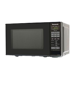 Panasonic 20L Solo Microwave Oven (NN-ST266BFDG, Black, 51 Auto Menus) price in .