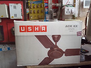 USHA Swift 1200 mm Ceiling Fan (Rich Brown) price in India.