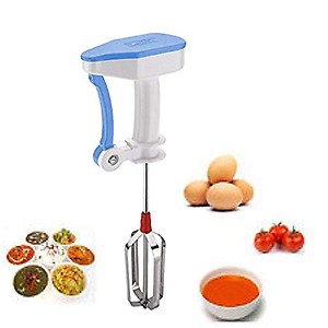 SWARAJ MALL Sales Stainless Steel Non-Electrical Hand Blender, Mixer, Egg and Cream Beater price in India.