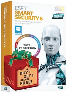 Eset Antivirus 2013 ( 3 / 1 ) CD price in India.