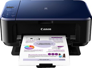 Canon Pixma E510 Print, Scan, Copy Ink Efficient Printer price in India.
