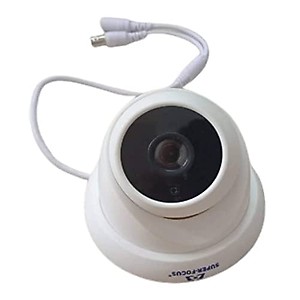 Super Focus Dome CCTV Security Camera Range 3 Mega Pixel price in India.