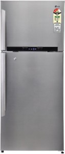 LG 546 Ltr. GN-M702HLHM Frost Free Double Door Refrigerator Stainless Steel price in India.