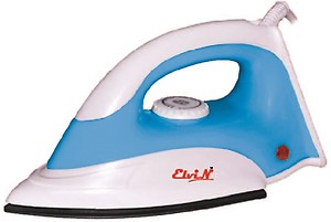 Elvin Dolphin Light Weight Electric 750 W 750 W Dry Iron  (Multicolor, Blue) price in India.