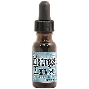Ranger DRI-27294 Tim Holtz Distress Ink Reinker, 0.5-Ounce, Stormy Sky price in India.
