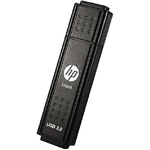 HP x705w 256 GB USB 3.0 Flash Drive (Black) price in India.