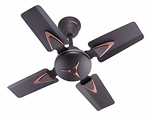 Candes Figo 600 mm /24 inch High Speed Ceiling Fan | BEE Star Rated, High Air Delivery & Energy Saving | Small Fan for Kitchen, Balcony & Small Room | 1+1 Year Warranty | Coffee Brown price in India.