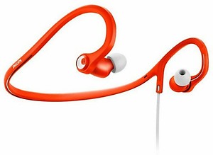 Philips Actionfit Shq4300Or00 Wired Earphones Orange price in India.
