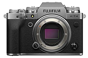 Fujifilm X-T4 Mirrorless Digital Camera (Body Only, Silver) price in India.