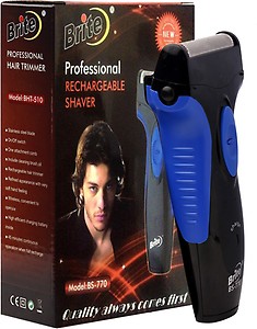 Brite BS-770 Rechargeable Shaver for Men (Blue & Black) price in India.