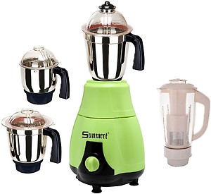Sunmeet 600 Watts MG16-37 4 Jars Mixer Grinder Direct Factory Outlet price in India.