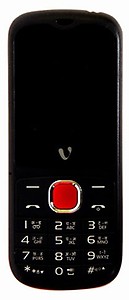 VIDEOCON V1390 Mobile Phone (Black&RED) price in India.
