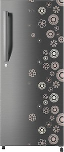 Haier 195 L 5 Star ( 2019 ) Direct-Cool Single Door Refrigerator (HRD-1955CKG-E, Black Glass) price in India.
