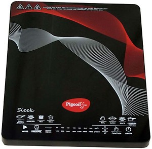 Pigeon Sleek 2100W Induction Cooktop  (Multicolor, Touch Panel) price in .