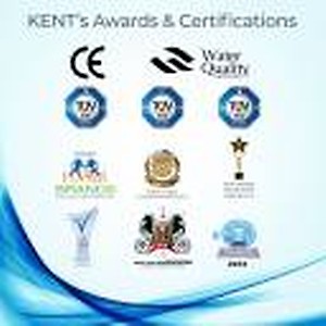 KENT 11138 Smart Uv | 4 Stage Smart Online Uv Water Purifier | Wall Mountable | High Purification Upto 60 L/Hr, White price in India.