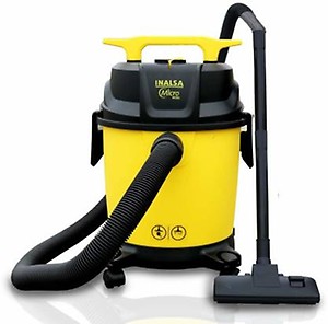 Inalsa Vacuum Cleaner Wet and Dry Micro WD10-1000W 14KPA Suction(Yellow/Black) Robot INOX 1000, 1000 Watt Hand Blender with 600 ml Multipurpose Jar, Variable Speed, LED Light price in India.