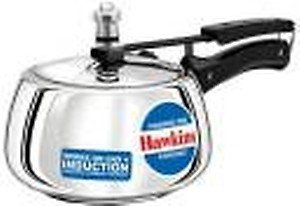 Hawkins Stainless Steel Induction Compatible Inner Lid Pressure Cooker, 2 Litre, Silver (Hss20), 2 Liter price in India.