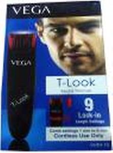 Vega VHTH-10 T-Look Beard Trimmer (Black) price in .