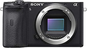 Sony Alpha ILCE-6600 24.2 MP Mirrorless Digital SLR Camera Body only (APS-C Sensor, Fastest Auto Focus, Real-time Eye AF, Real-time Tracking, 4K Vlogging Camera, Tiltable LCD), Black price in India.