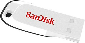 SanDisk Cruzer Blade USB 2.0 32 GB Flash Pen Drive  (Red, Black) price in India.