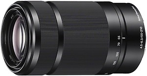 Sony E 55-210mm f/4.5-6.3 OSS E-Mount Lens (Silver) price in India.